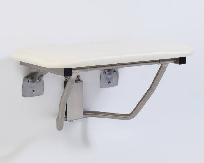 Padded Wall Mounted Folding Shower Seat